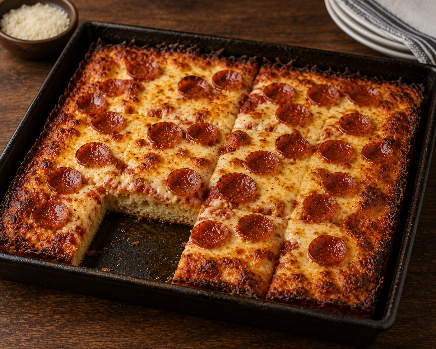 Detroit-Style Pizza